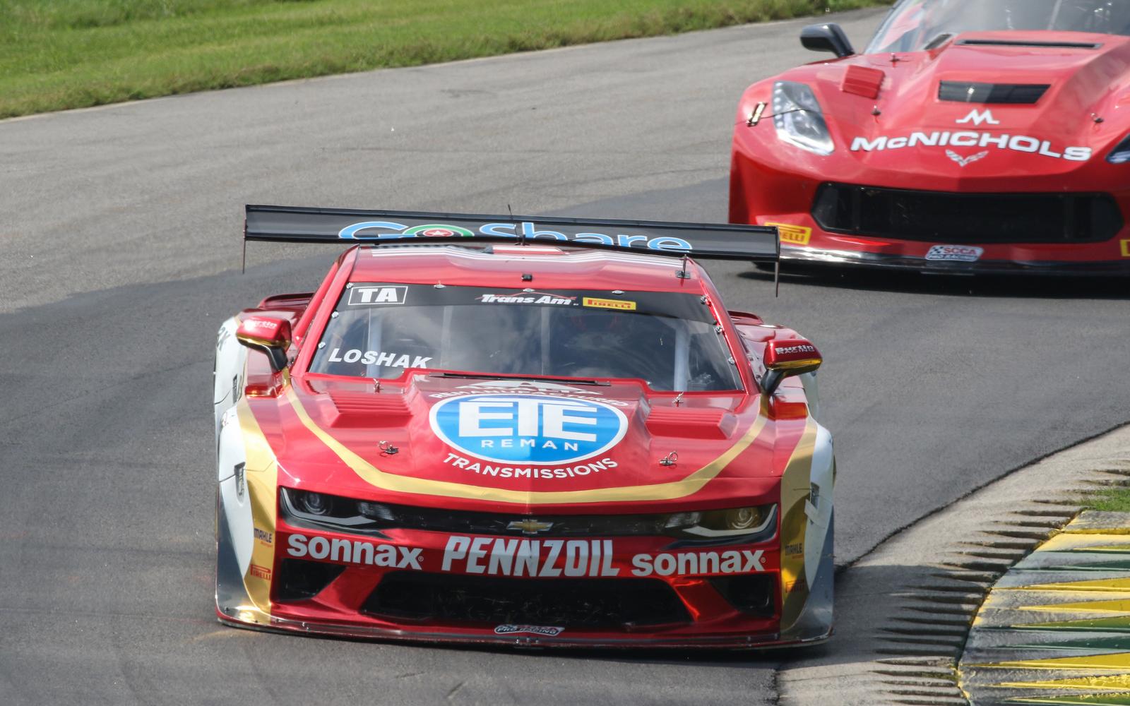 Record Breaking Loshak Eyes Trans Am Championship Glory in Burtin Racing Chevrolet Camaro